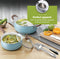HI NATURE™ knoflookpers - Premium RVS knoflookpers - Ergonomische handgreep - Zilver (RVS)