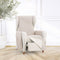 Hoes voor stoel Eysa SILVER Beige 100 x 110 x 55 cm Omkeerbaar