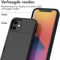 iMoshion Hoesje Geschikt voor iPhone 12 Mini Hoesje - Ruimte voor 2 pasjes - iMoshion Backcover met pasjeshouder - Zwart