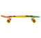 Choke Skateboard - blauw/geel/oranje