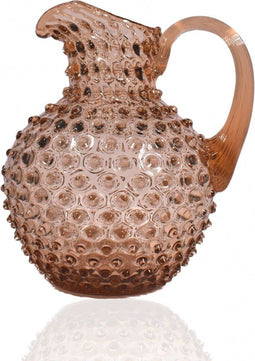 Anna Von Lipa - Waterkan Waterkaraf Schenkkan Paris Hobnail Dots Karaf Kan 2L Nieuw Bruin