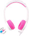 BuddyPhones School+ - Over-Ear Koptelefoon - Inklapbaar Microfoon - Roze Wit