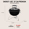 Weber Smokey Joe® Premium - Houtskoolbarbecue - Ø 37 cm - Zwart