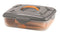 Easy Camp Cerf Picknick set - 4-Persoons - Black/Orange/Transparent