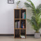 Lp platen opbergkast - opbergen lp vinyl platen - boekenkast - bruin