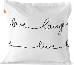 Kussensloop HappyFriday Blanc Live Multicolour 60 x 60 cm