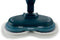 Ariete 4178/00 - Duo Scrub Steam - elektrische dweil 100°C stoom - roterende koppen - blauw