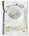 Nedis Satelliet- en Antennekabel - F-Male - F-Male - Verguld - 75 Ohm - Enkelvoudig Afgeschermd - 5.00 m - Rond - PVC - Wit - Polybag