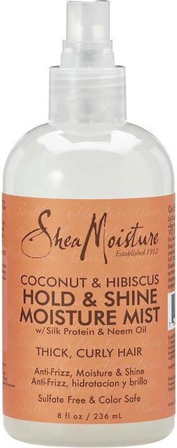 Shea Moisture Coconut & Hibiscus - Hold And Shine Moisture Mist - 236 ml