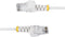 StarTech.com - Dunne CAT6 Ethernet Kabel - 5m Snagless 100W PoE UTP LSZH 28AWG Wit