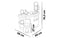 320243 - Kapperszaak - Barbier en kapsalon - Inclusief 19 accessoires - Afmeting 69 x 48 x 91,5 cm (vanaf 3 jaar)