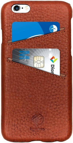 iMoshion Hoesje Geschikt voor iPhone 6s / 6 Hoesje Met Pasjeshouder - iMoshion Leather Backcover - Bruin