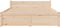 vidaXL - Bedframe - massief - hout - 120x190 - cm