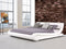Beliani AVIGNON - Waterbed - Wit - Leer
