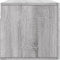 vidaXL - Wandkast - 80x36,5x35 - cm - bewerkt - hout - grijs - sonoma - eikenkleurig