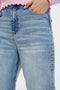 PCHOLLY HW WIDE JEANS MB - High Waist - Comfortabel - Denim