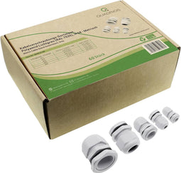 Quadrios 2009CA108 Wartel assortiment PA66 Grijs-wit (RAL 7035) 1 set(s)