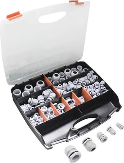 Quadrios 2009CA109 Wartel assortiment PA66 Grijs-wit (RAL 7035) 1 set(s)