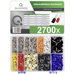 Quadrios 201711C002 Assortiment adereindhulzen 2700 stuk(s)