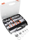 Quadrios 2102CA115 Wartel assortiment PA66 Wit 224 stuk(s)