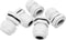 Quadrios 2102CA125 Wartel assortiment PG13.5 PA66 Wit 1 set(s)