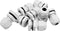 Quadrios 2102CA130 Wartel assortiment M16 PA66 Lichtgrijs 1 set(s)