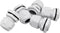 Quadrios 2102CA131 Wartel assortiment M20 PA66 Lichtgrijs 1 set(s)