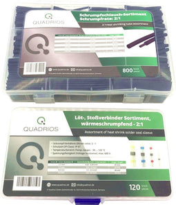 Quadrios 2107C406 Stootverbinder 0.25 mm² 6 mm² Volledig geïsoleerd Zwart, Transparant 920 stuk(s)
