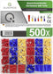 Quadrios 22C424 Assortiment kabelschoenen 0.5 mm² - 2.5 mm² Rood, Blauw, Geel 1 set(s)
