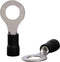 Quadrios 22C454 Ringkabelschoen Dwarsdoorsnede (max.): 4.0 mm² Gat diameter: 8.5 mm Deels geïsoleerd Zwart 1 set(s)