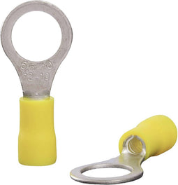 Quadrios 22C460 Ringkabelschoen Dwarsdoorsnede (max.): 6.0 mm² Gat diameter: 10.5 mm Deels geïsoleerd Geel 1 set(s)