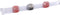 Quadrios 22C462 Stootverbinder Met krimpkous 0.5 mm² 1.0 mm² Volledig geïsoleerd Rood 1 set(s)