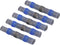 Quadrios 22C463 Stootverbinder Met krimpkous 1.5 mm² 2.5 mm² Volledig geïsoleerd Blauw 1 set(s)
