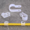 Quadrios 22CA151 Bevestigingsklem Schroefbaar 22CA151 Bundel-Ø (bereik) 19 mm (max) Naturel 1 set(s)