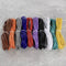 Quadrios 22CW003 Assortiment draden 1 x 0.34 mm² Wit, Blauw, Bruin, Oranje, Groen, Geel, Grijs, Violet, Zwart, Rood 1 s