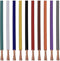 Quadrios 22CW004 Assortiment draden 1 x 0.5 mm² Wit, Blauw, Bruin, Oranje, Groen, Geel, Grijs, Violet, Zwart, Rood 1 se