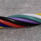 Quadrios 22CW006 Assortiment draden 1 x 1.0 mm² Wit, Blauw, Bruin, Oranje, Groen, Geel, Grijs, Violet, Zwart, Rood 1 se