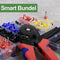 Quadrios 22T009 22T009 Krimptangset Adereindhulzen 0.25 tot 10 mm² Incl. assortiment adereindhulzen