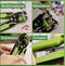 Quadrios 22T023 Assortiment adereindhulzen Deels geïsoleerd Wit, Grijs, Rood, Zwart, Blauw, Geel 1 set(s)