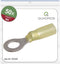 Quadrios 23C529 Ringkabelschoen Dwarsdoorsnede (max.): 6 mm² Gat diameter: 8.5 mm Deels geïsoleerd Geel 50 stuk(s)