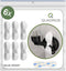Quadrios 23CA247 Kabelhouder Zelfklevend 23CA247 Wit 6 stuk(s)