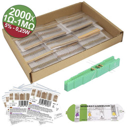 Quadrios 23P127 23P127 Koolfilmweerstand Axiaal bedraad 0.25 W 5 % 2000 stuk(s)