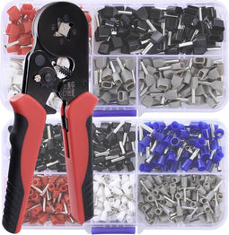 Quadrios 23T035 Assortiment adereindhulzen 0.5 mm², 1 mm², 1.5 mm², 2.5 mm² Deels geïsoleerd 1 set(s)