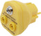 Quadrios ESD-aardingsstekker Bus, Bananenbus, Drukknop 10 mm