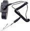 Quadrios ESD-armband Zwart Drukknop 10 mm