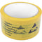 Quadrios ESD-tape Geel, Zwart (l x b) 50 m x 48 mm 1 stuk(s)