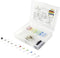 Quadrios LED-assortiment Rood, Groen, Geel, Blauw, Koud-wit, Warm-wit 3 mm 20 mA 3.0 V