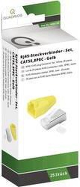 Quadrios RJ-45 connectorset CAT 5e Stekker, recht 25 stuk(s)