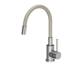 QUADRON MAGGIE Steinsteel Stretch Beige kitchen mixer