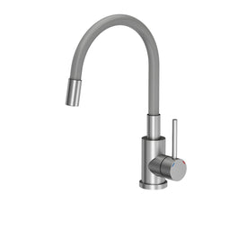 QUADRON MAGGIE Steinsteel Stretch gray kitchen mixer